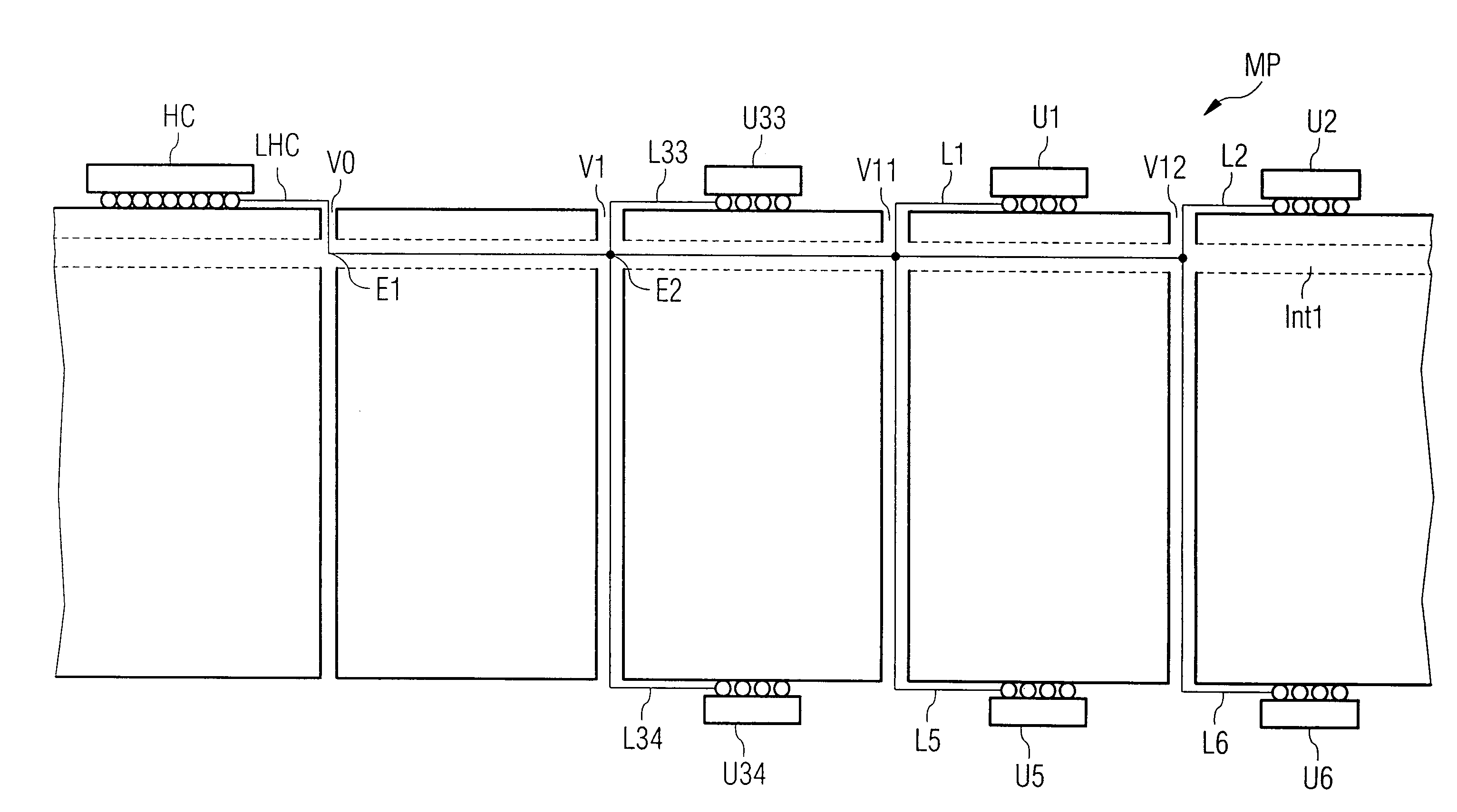 Semiconductor memory module with error correction