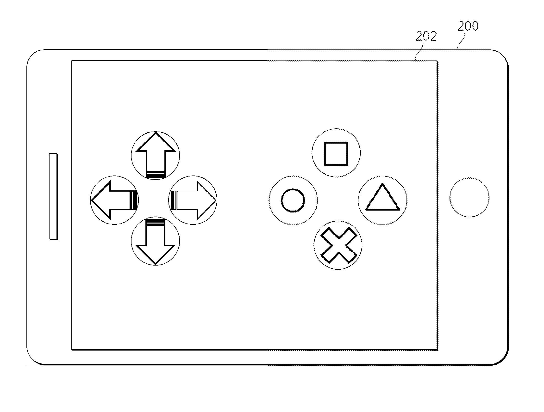 Mobile terminal-based virtual game controller and remote control system using the same