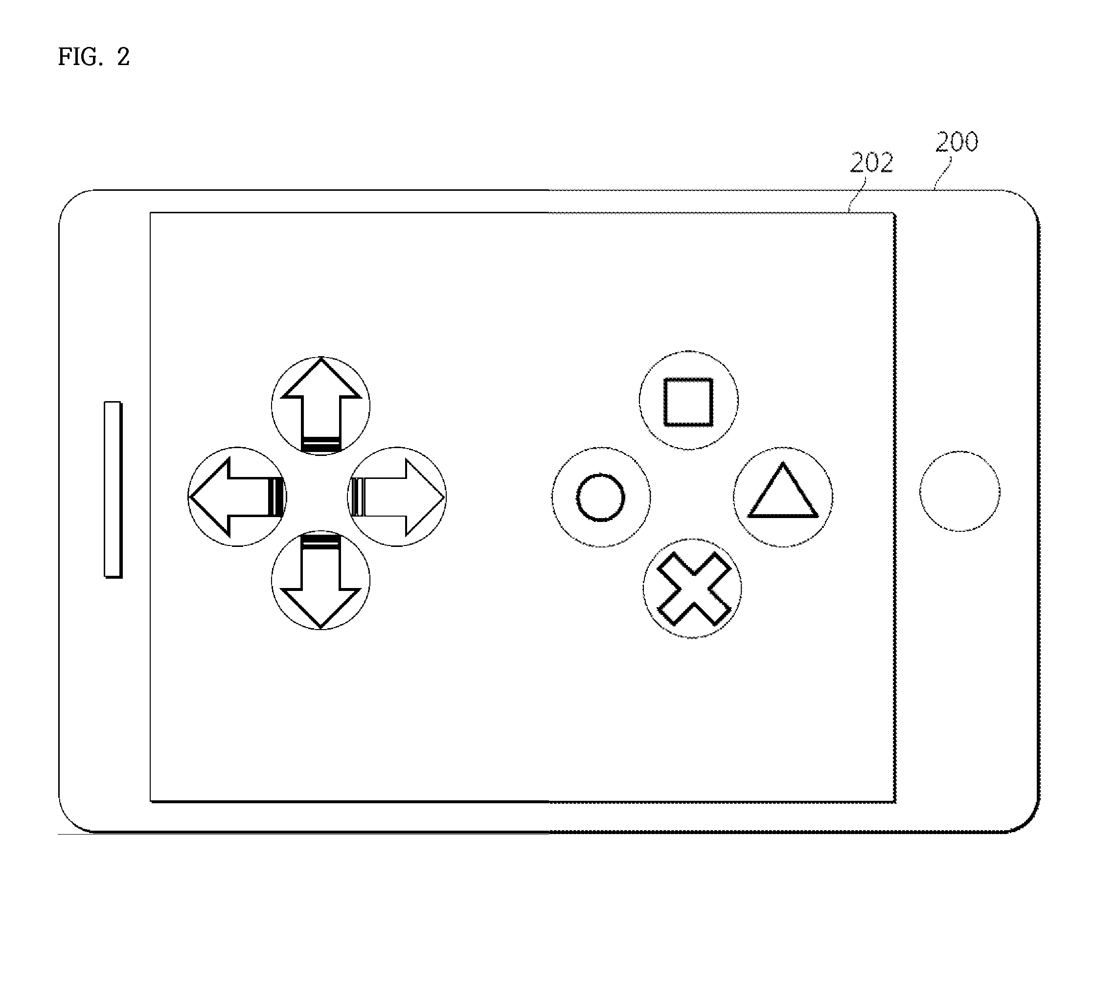 Mobile terminal-based virtual game controller and remote control system using the same