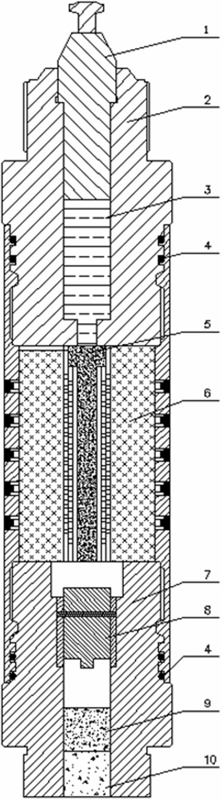 Positive-pressure blasting device