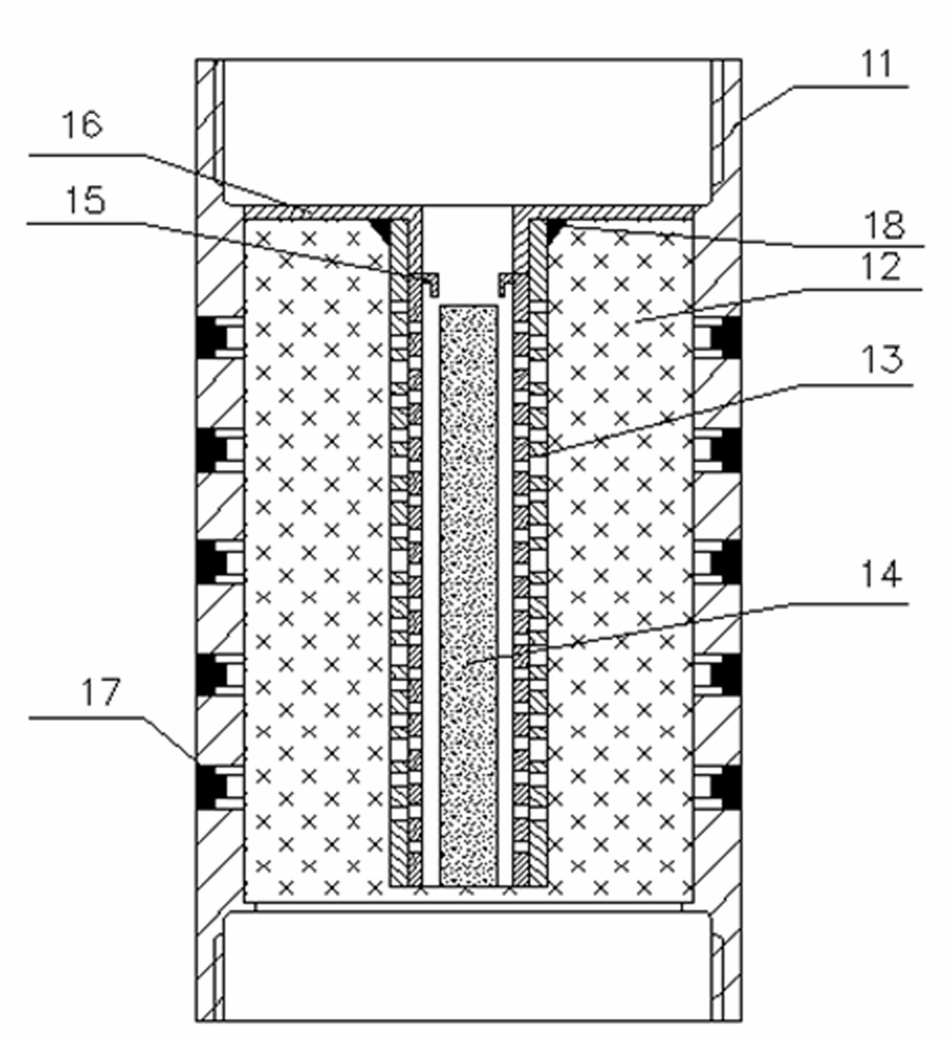 Positive-pressure blasting device