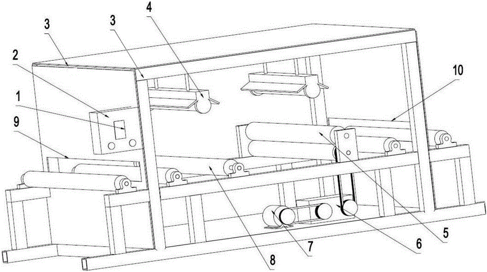 UV (ultraviolet) solidifying device