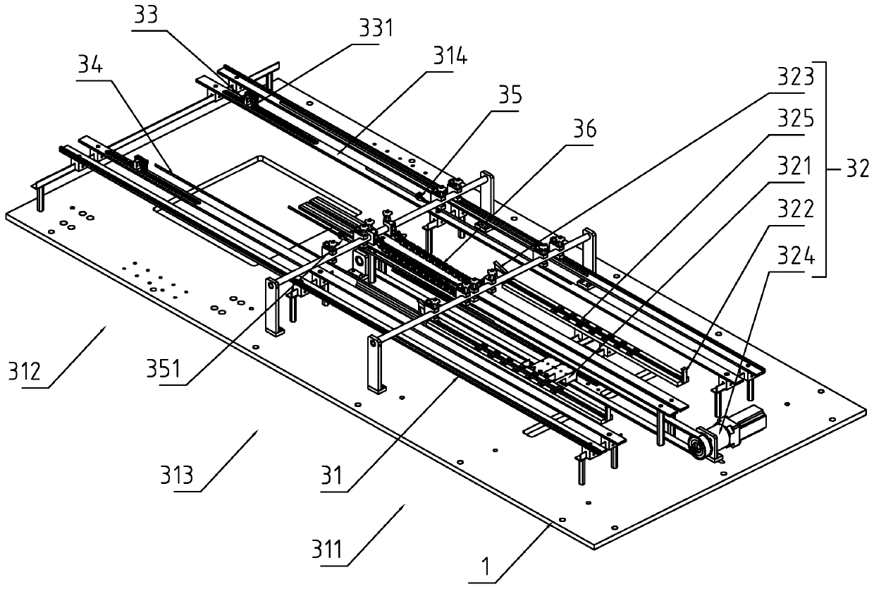 Packaging box forming machine