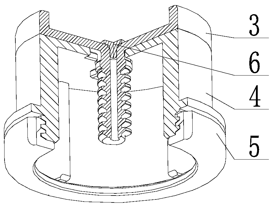 Dry-wet general type electroencephalogram sensing electrode