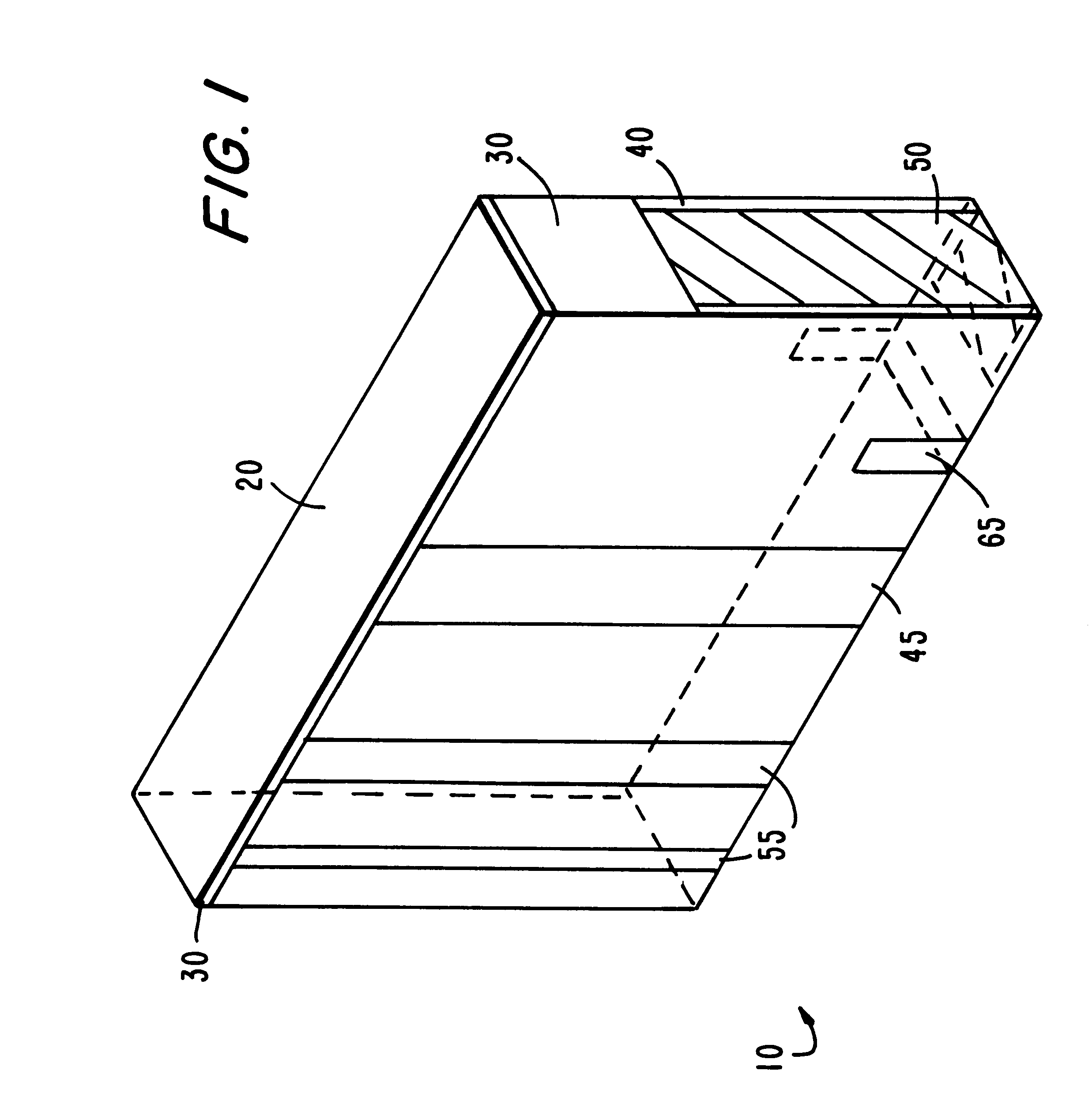 Panel for absorbing acoustic energy