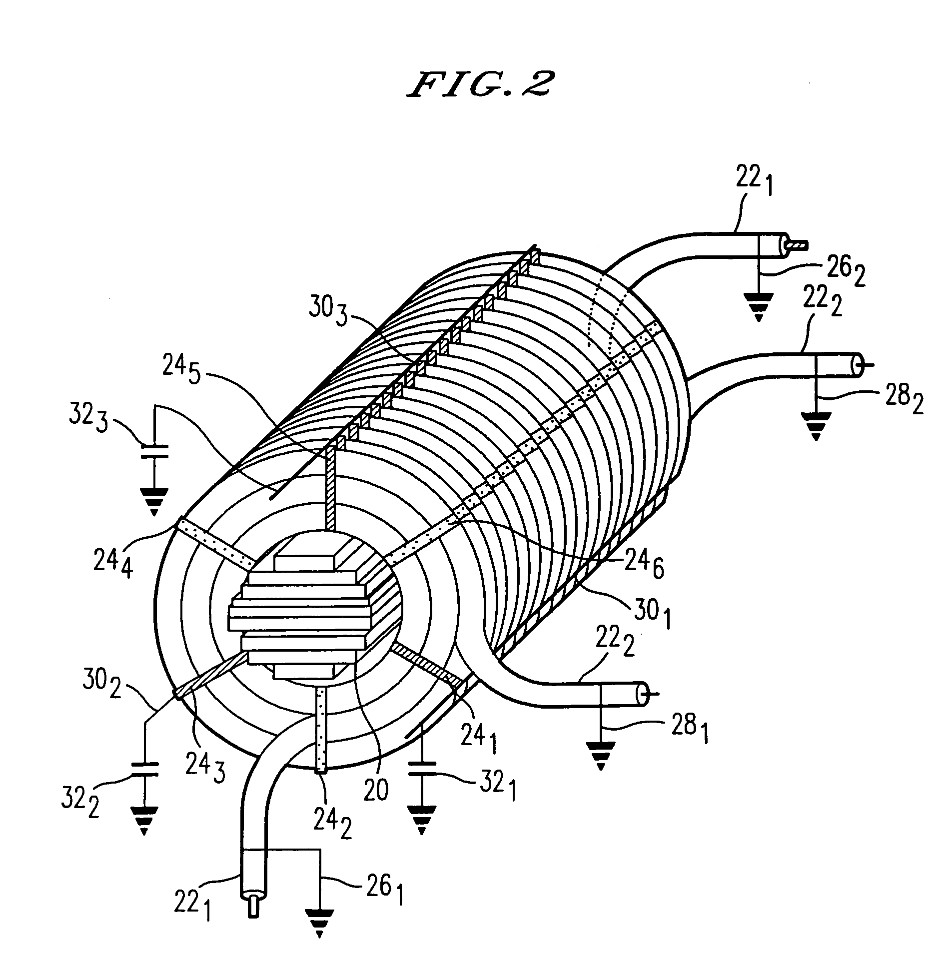 Power transformer/inductor