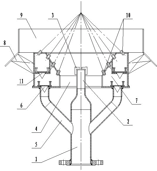 Biogas automatic grading burner