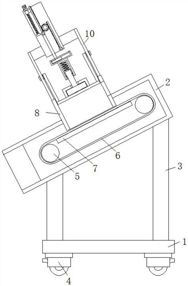 A milling device for fine processing of Trichosanthes