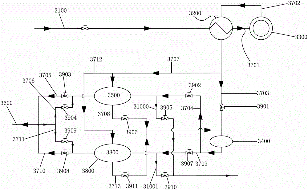 Device and method for preparing high-purity ammonia by regeneration of ammonia-contained tail gas of electronic industry