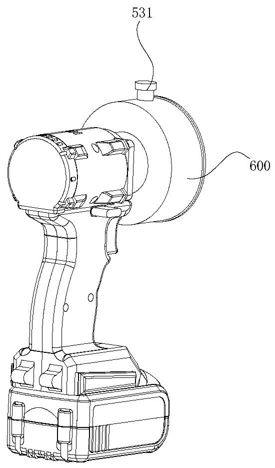 Adjustable small-spacing double-end impact fastening device