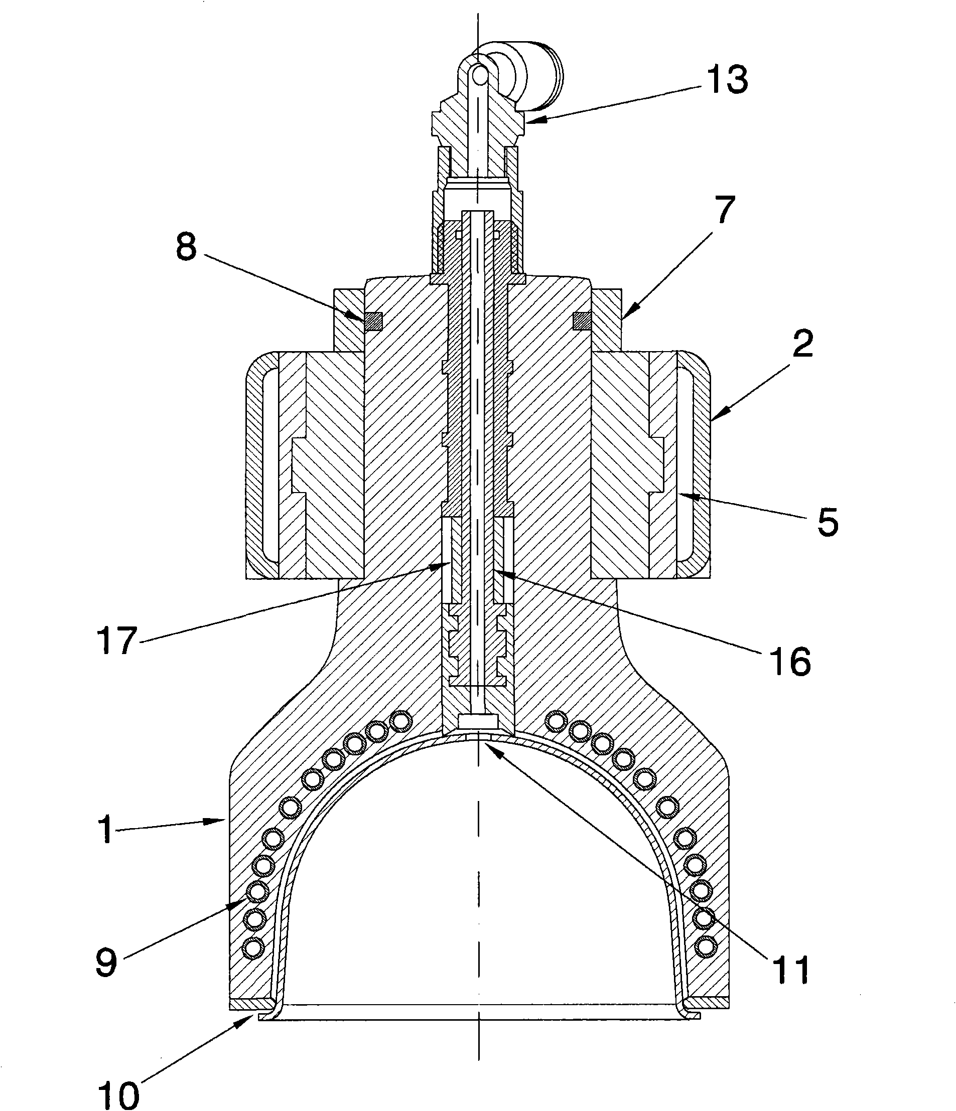 Induction heating system for demolding food products