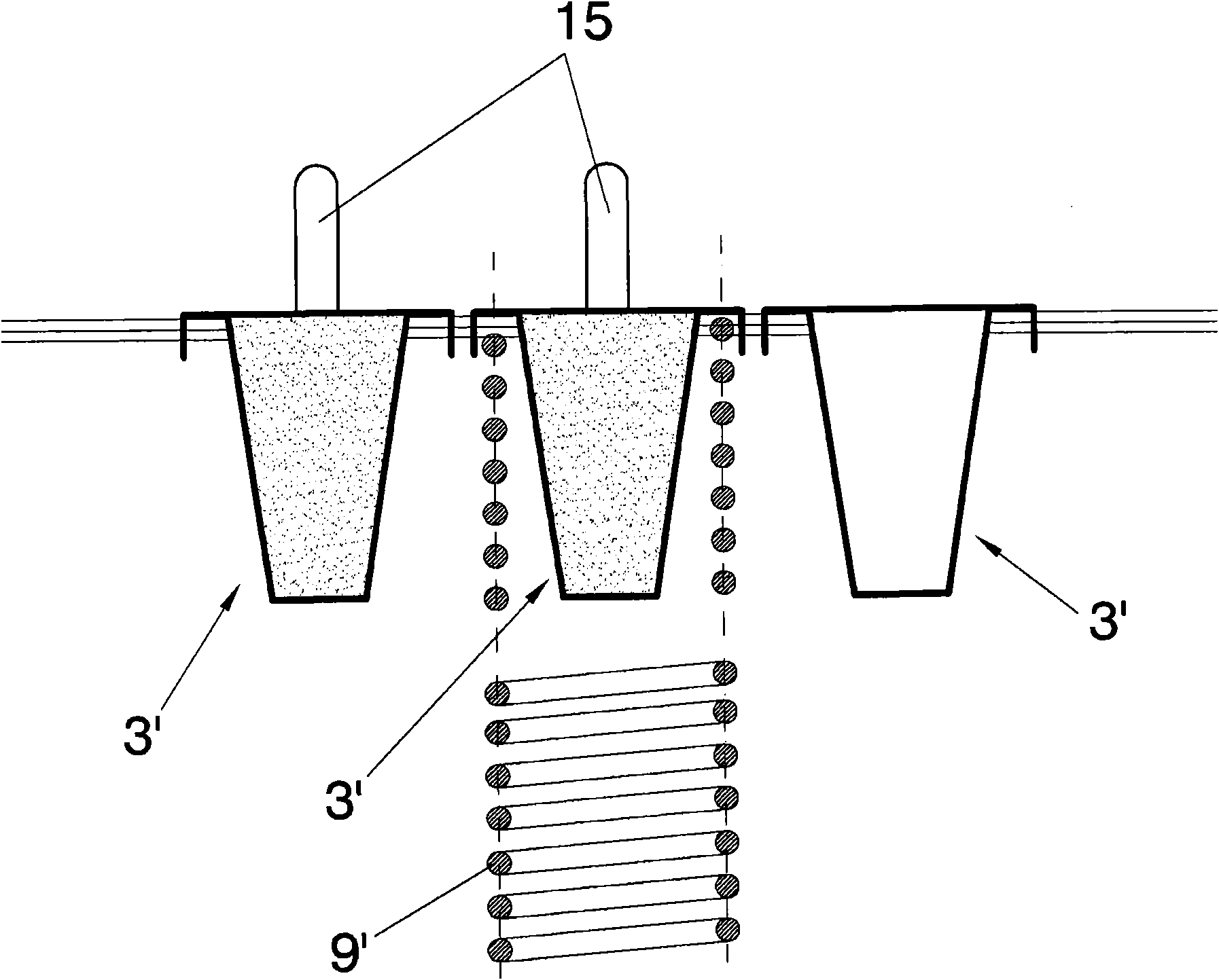 Induction heating system for demolding food products