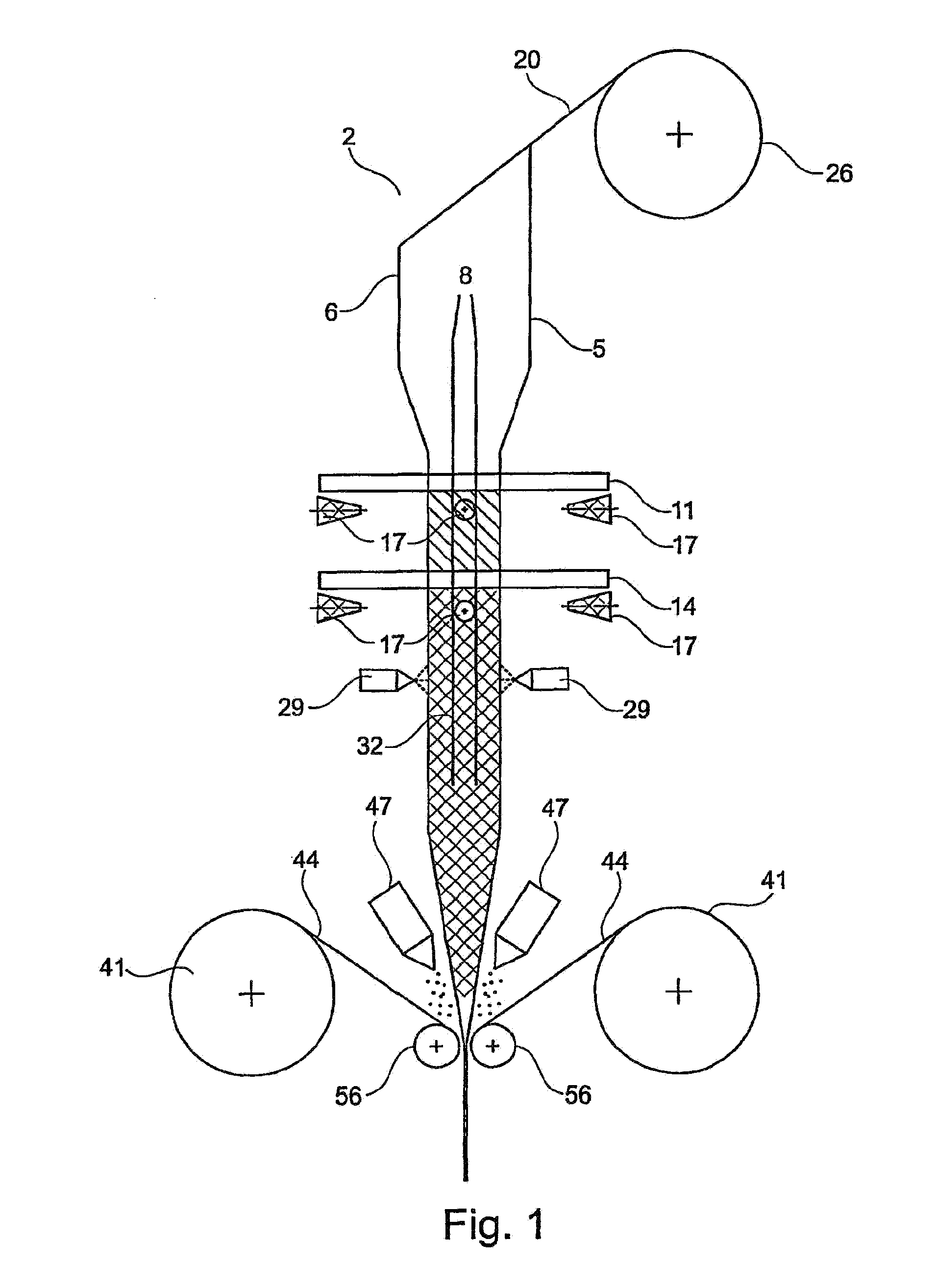 Highly flexible absorbent laminate and method for the production thereof