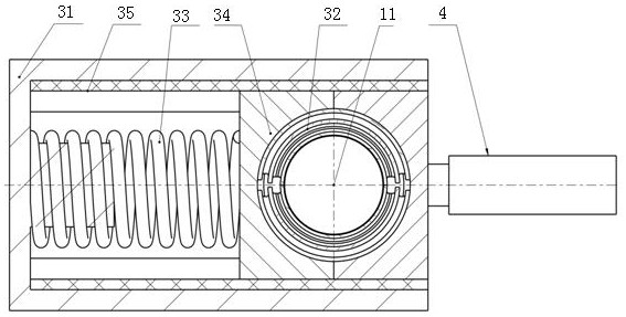 Actively controlled variable stiffness anti-roll torsion bar device and method for varying stiffness