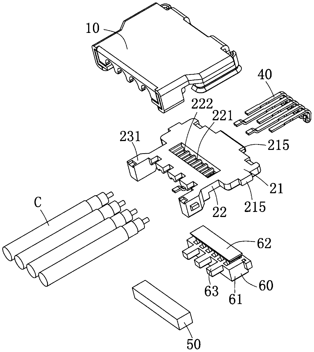 Radio frequency plug and manufacturing method thereof