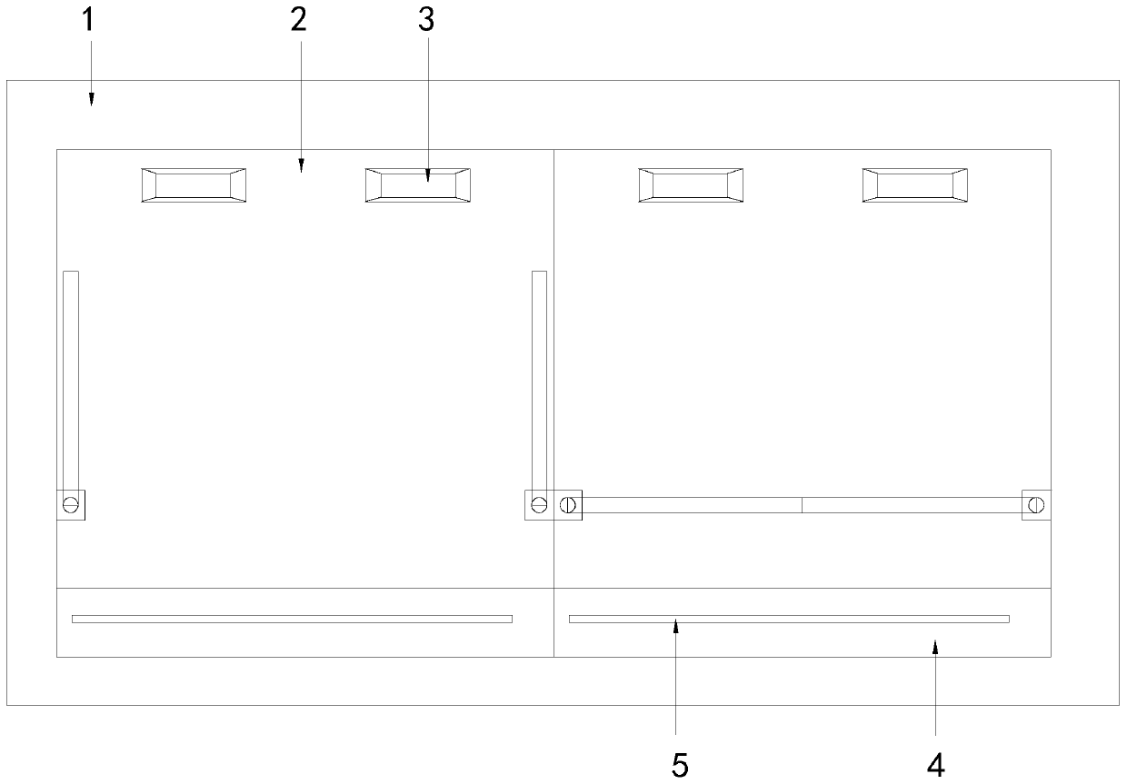 Disordered parking prevention alarm device for community parking lot