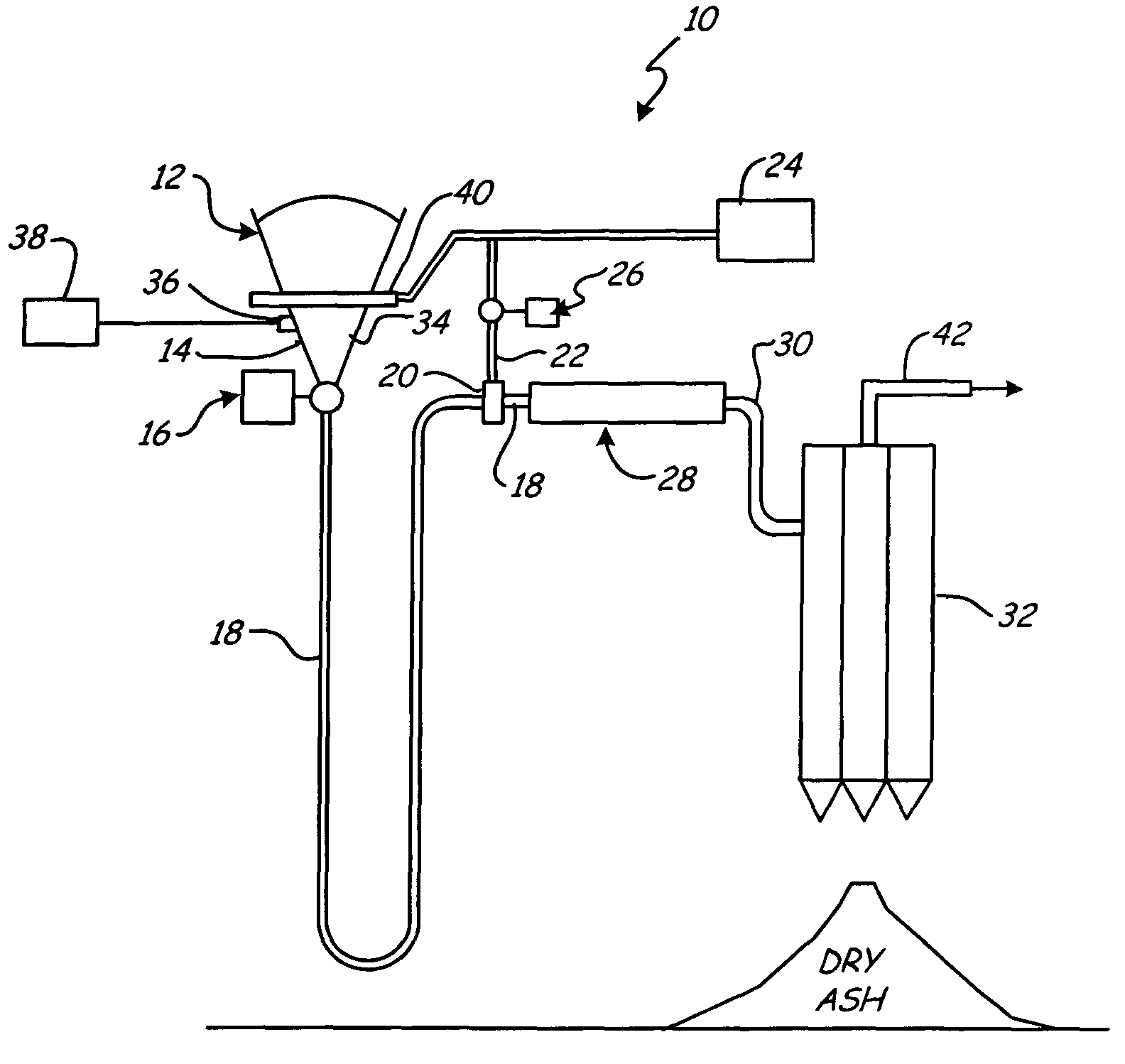 Continuous pressure letdown system