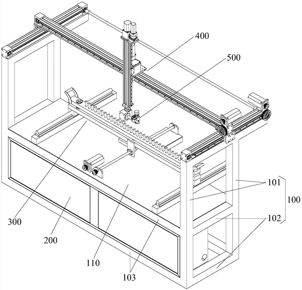 Spray painting machine