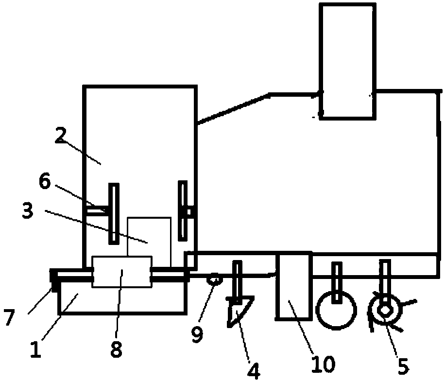 Efficient intelligent ploughing device and method for working thereof