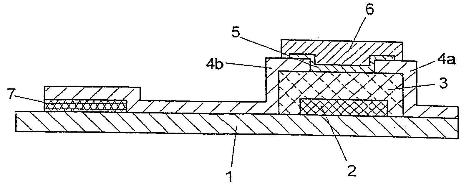 Integrated circuit comprising an organic semiconductor, and method for the production of an integrated circuit