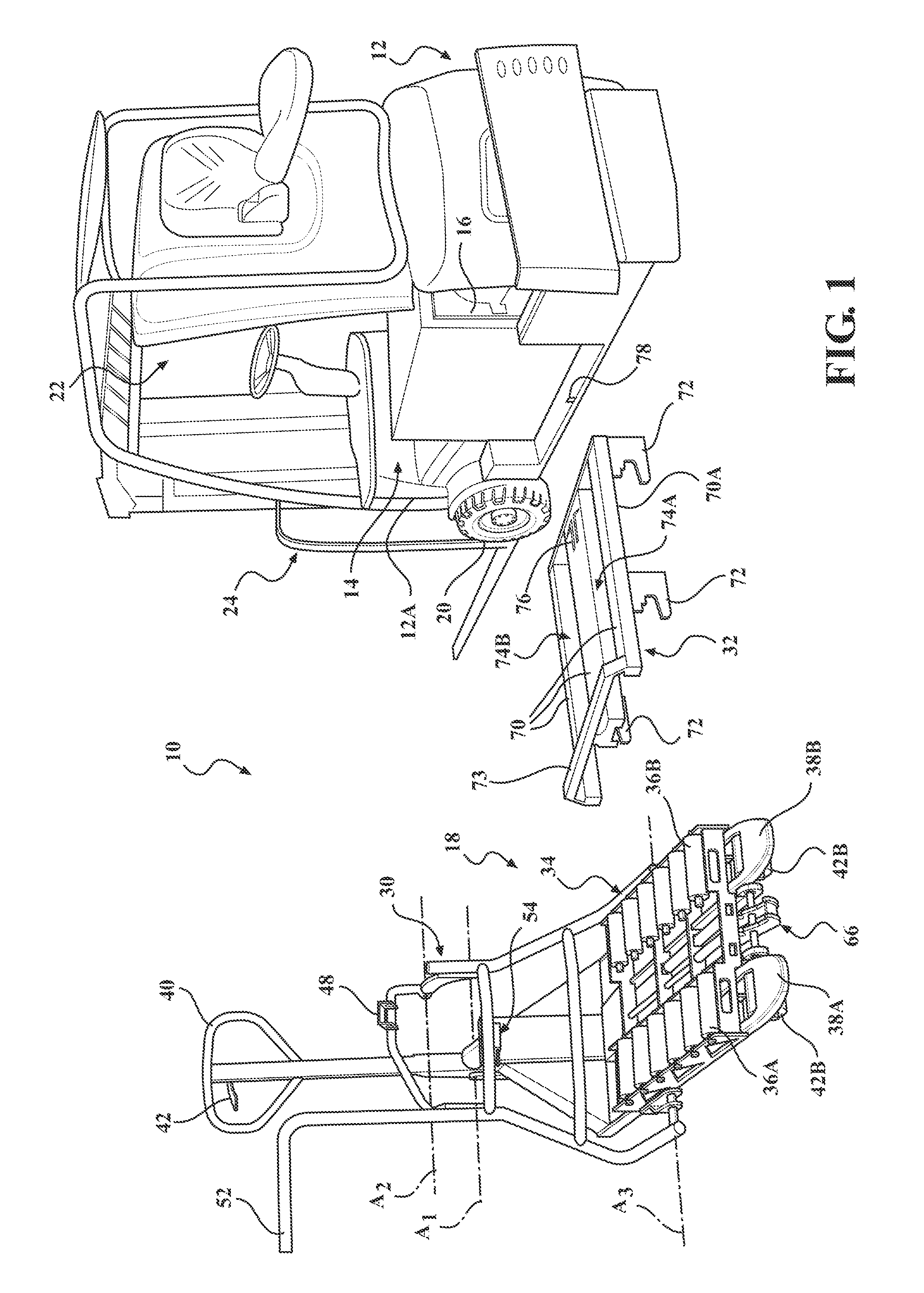 Battery transfer apparatus