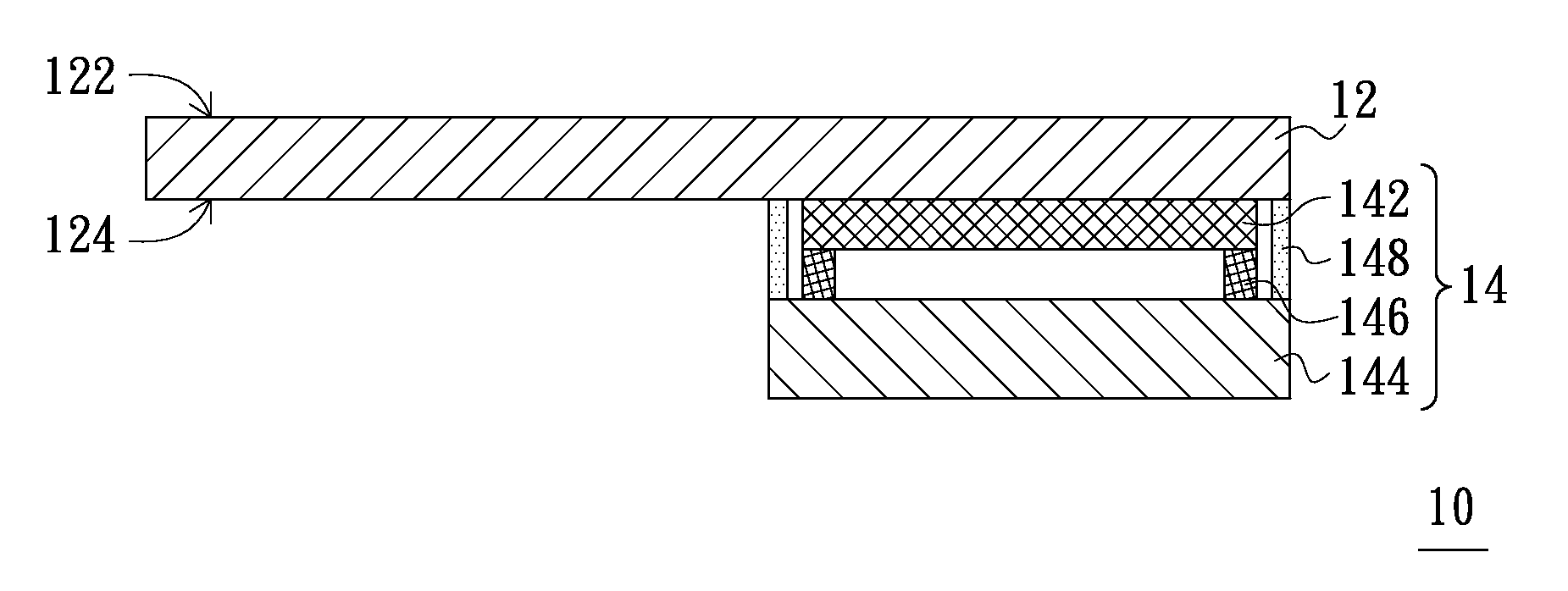 Display device with touch panel and fabricating method thereof