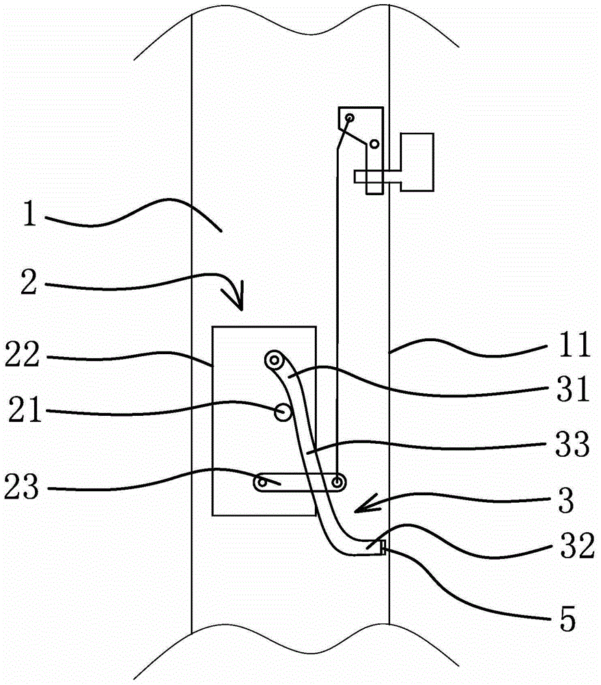 Safety device for preventing car door from being opened in lateral colliding process