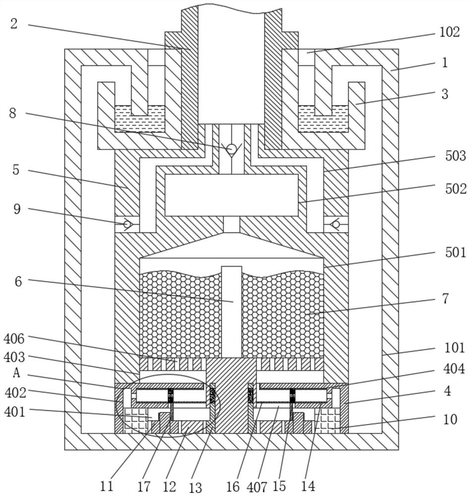 Moisture absorber for transformer expansion tank