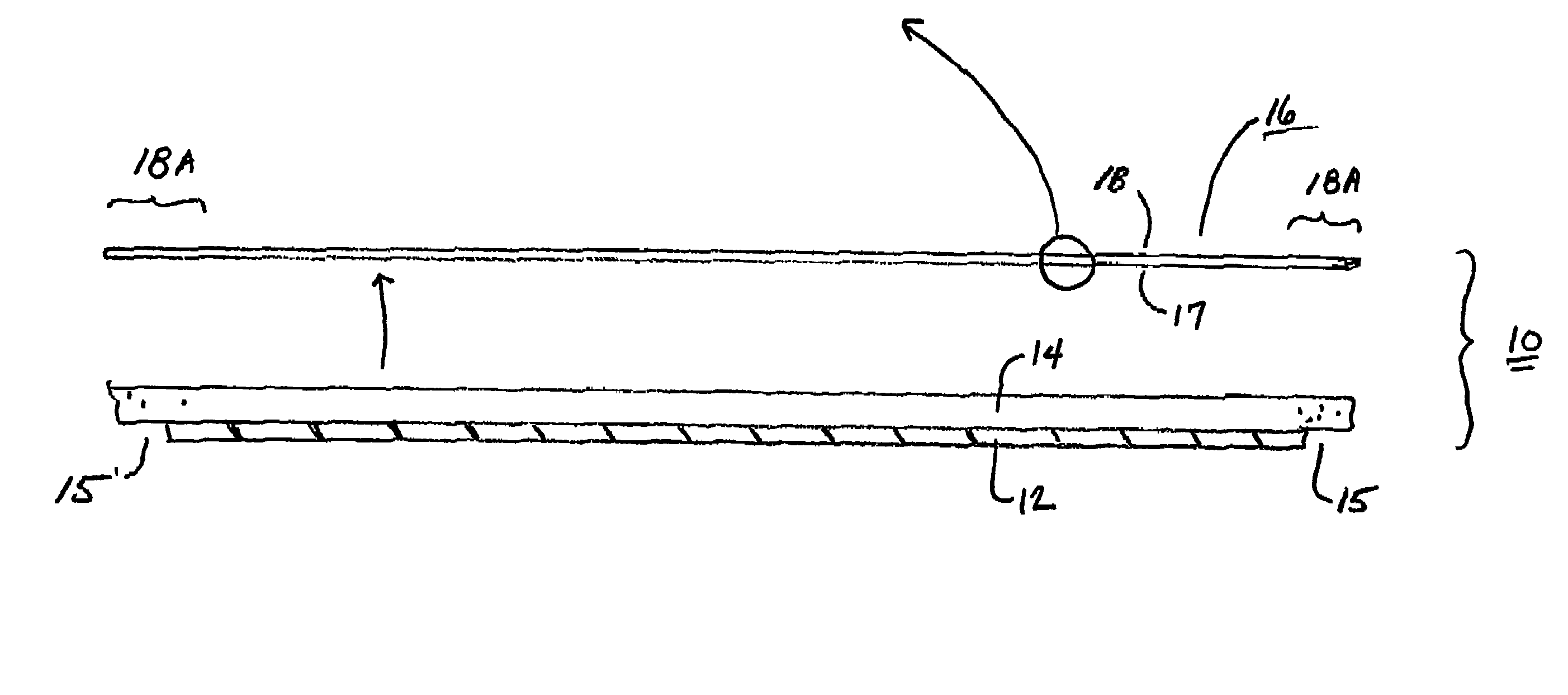 Moisture barrier membrane with tearable release liner composite