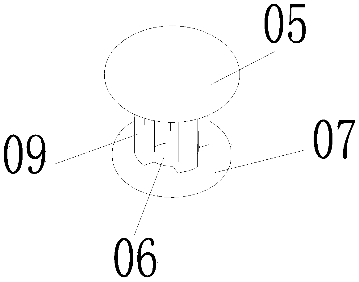 A water-absorbing non-leaking bottle mouth assembly