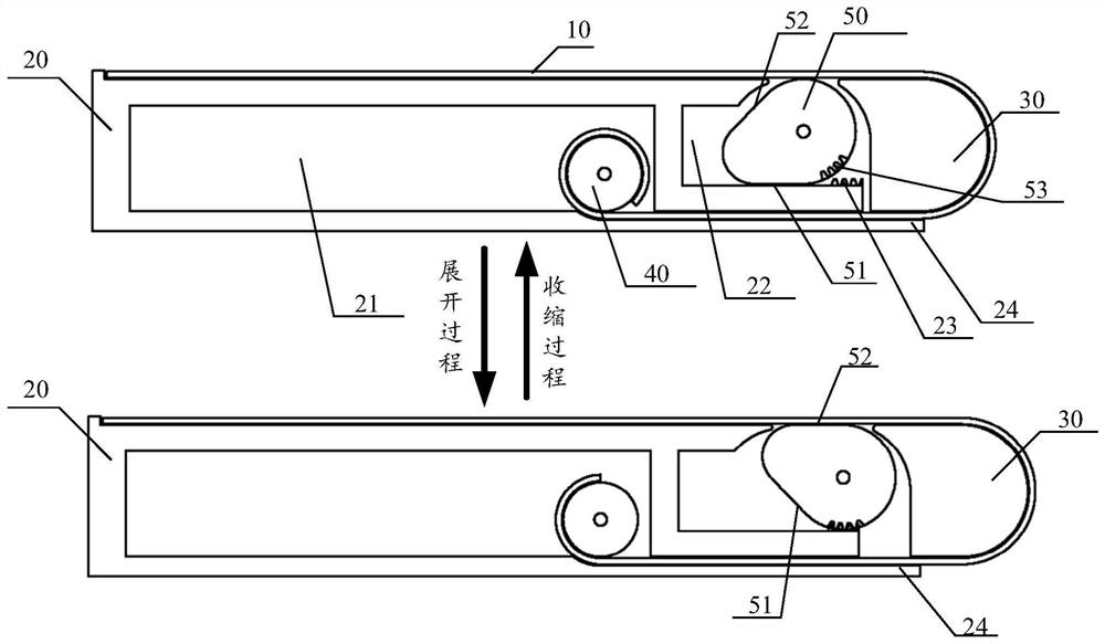 Mobile terminal, screen control method and device and storage medium