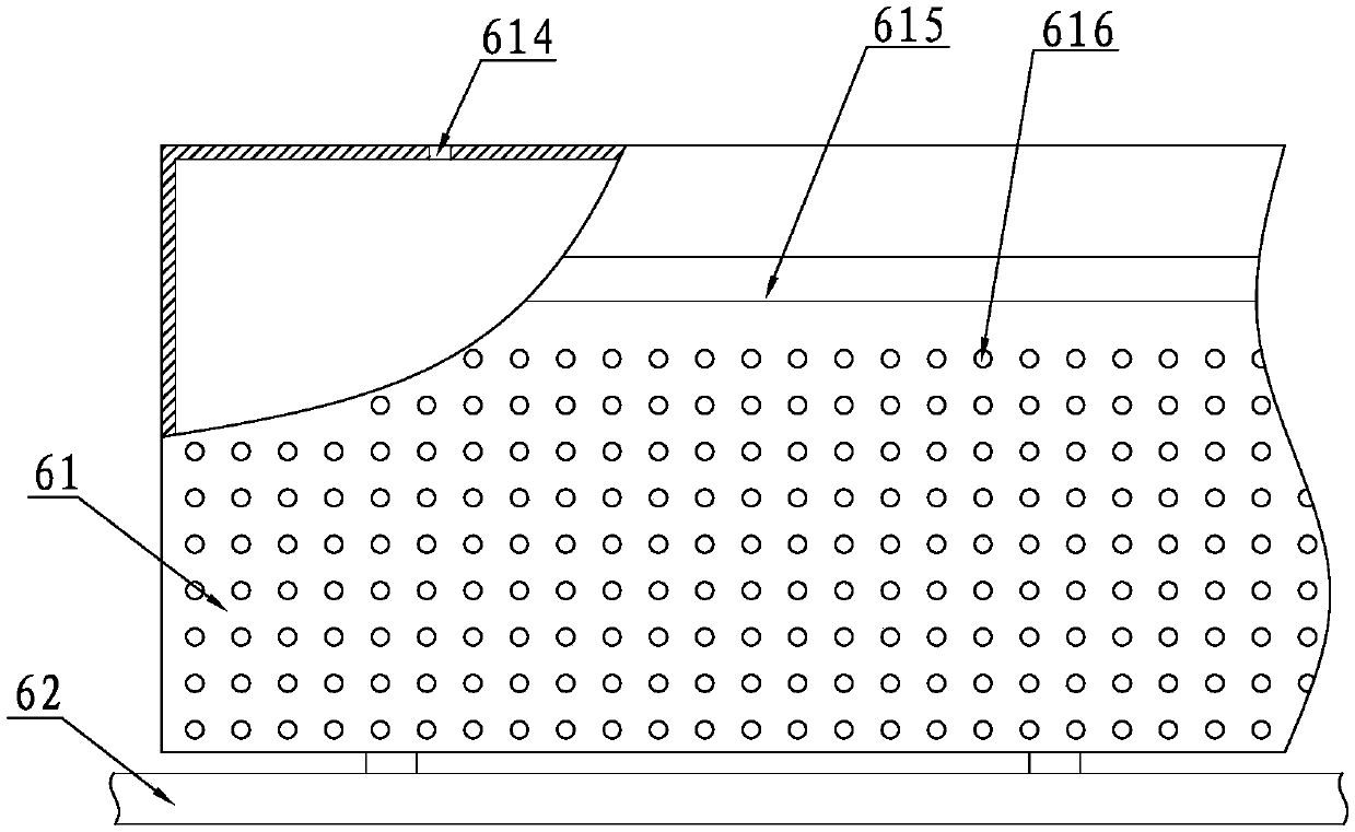 Hyperbolic natural ventilation cooling tower with cold condensation liquid concentration demisting function