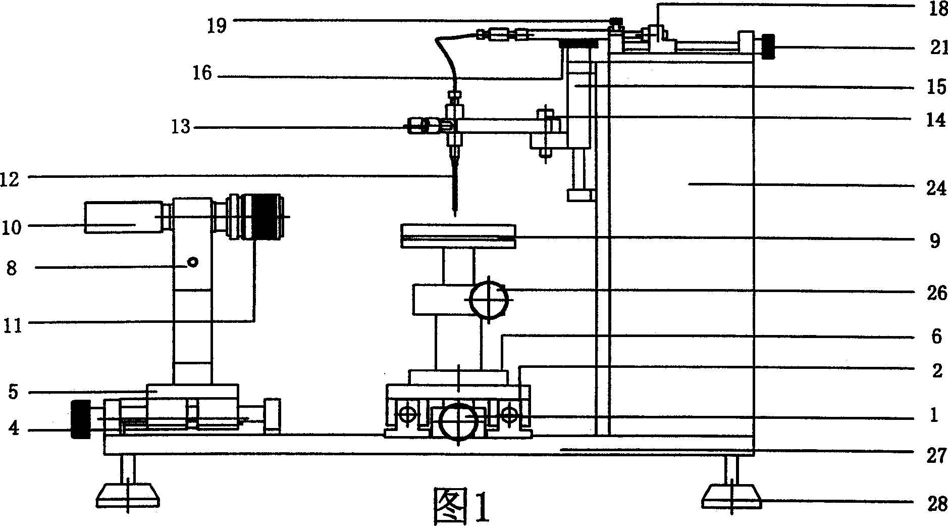 Measuring analyzer for dynamic characteristics of liquid surface and interface based on high speed image processing