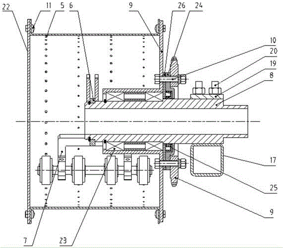 Air-suction seed suction roller type wide-seedling-zone wheat seed sowing device