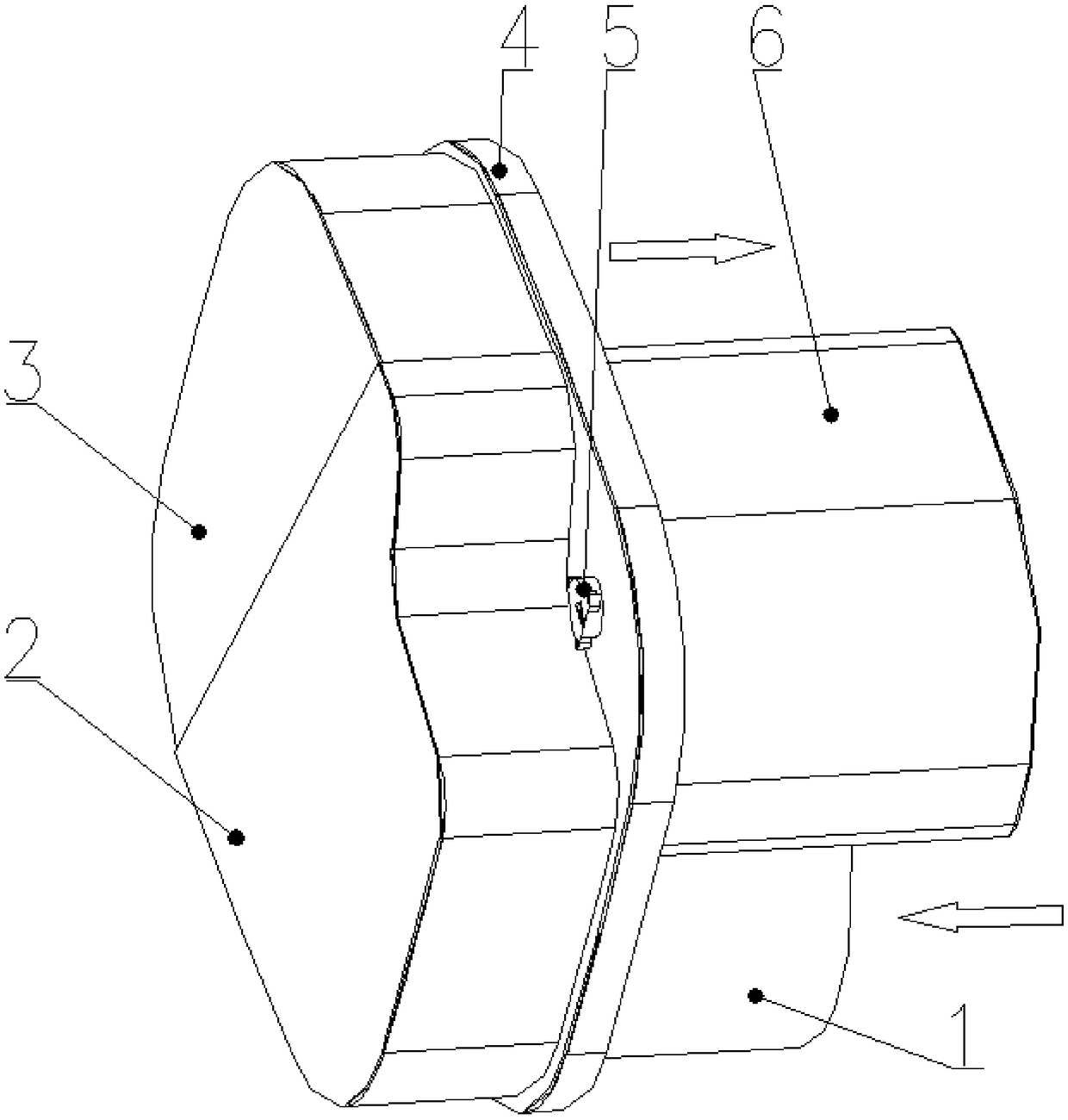 U-shaped mixer device used for square box structure