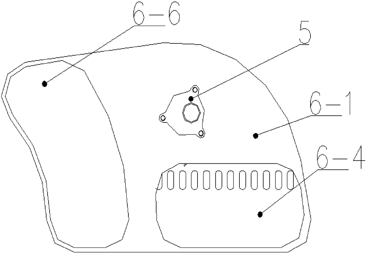 U-shaped mixer device used for square box structure