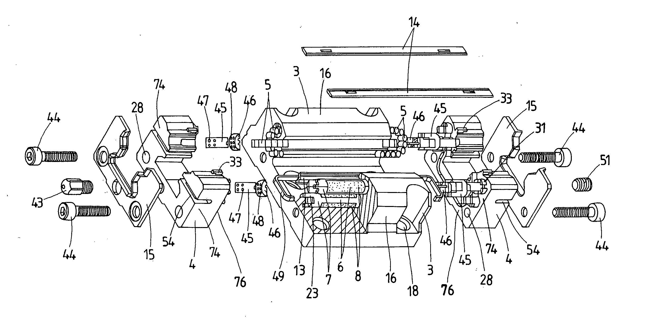 Linear motion guide unit