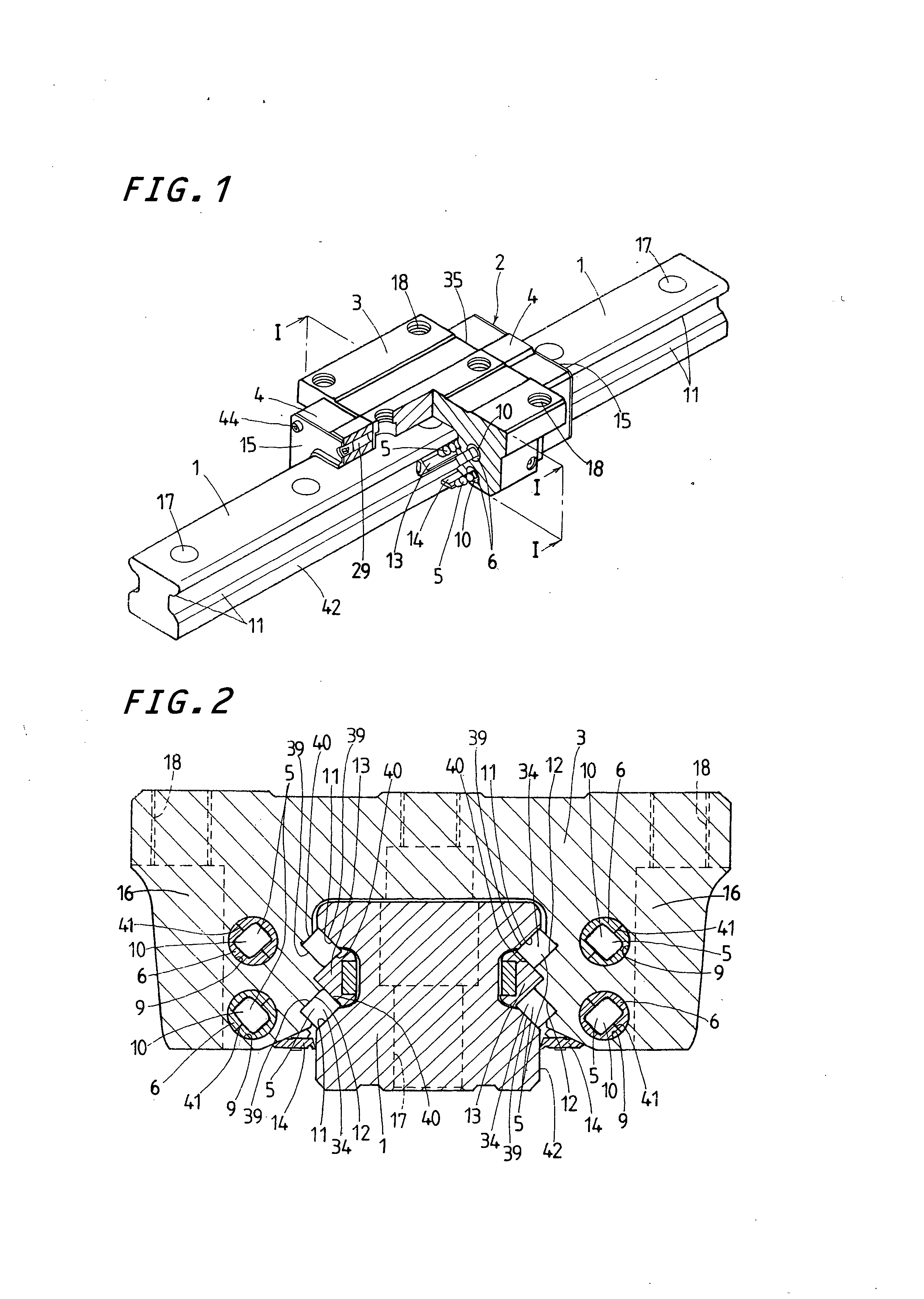 Linear motion guide unit