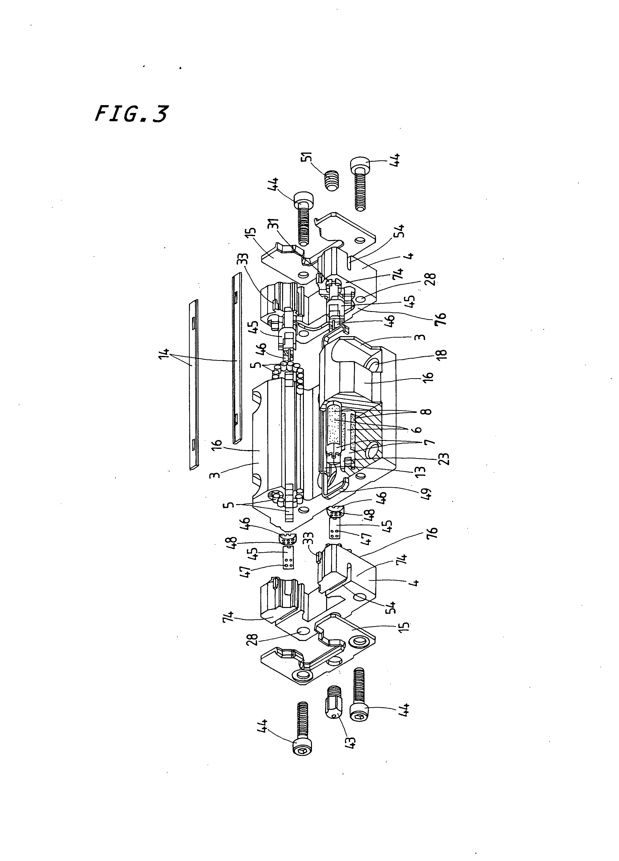 Linear motion guide unit