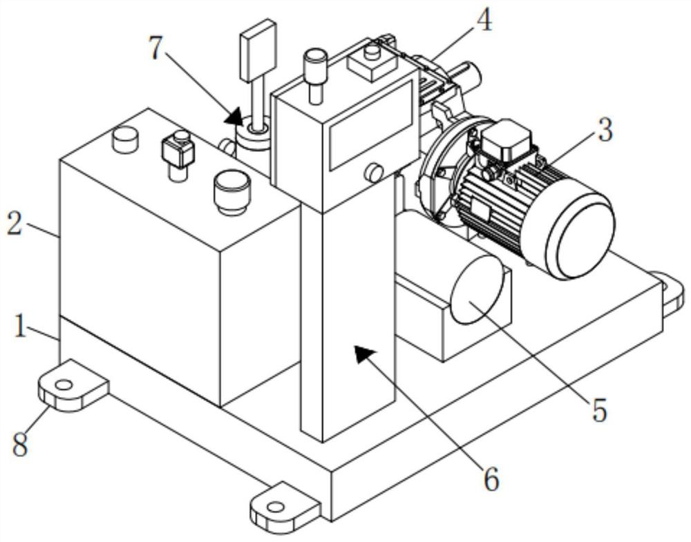 Coal face scraper conveyor speed reducer forced lubrication indicating and alarming device