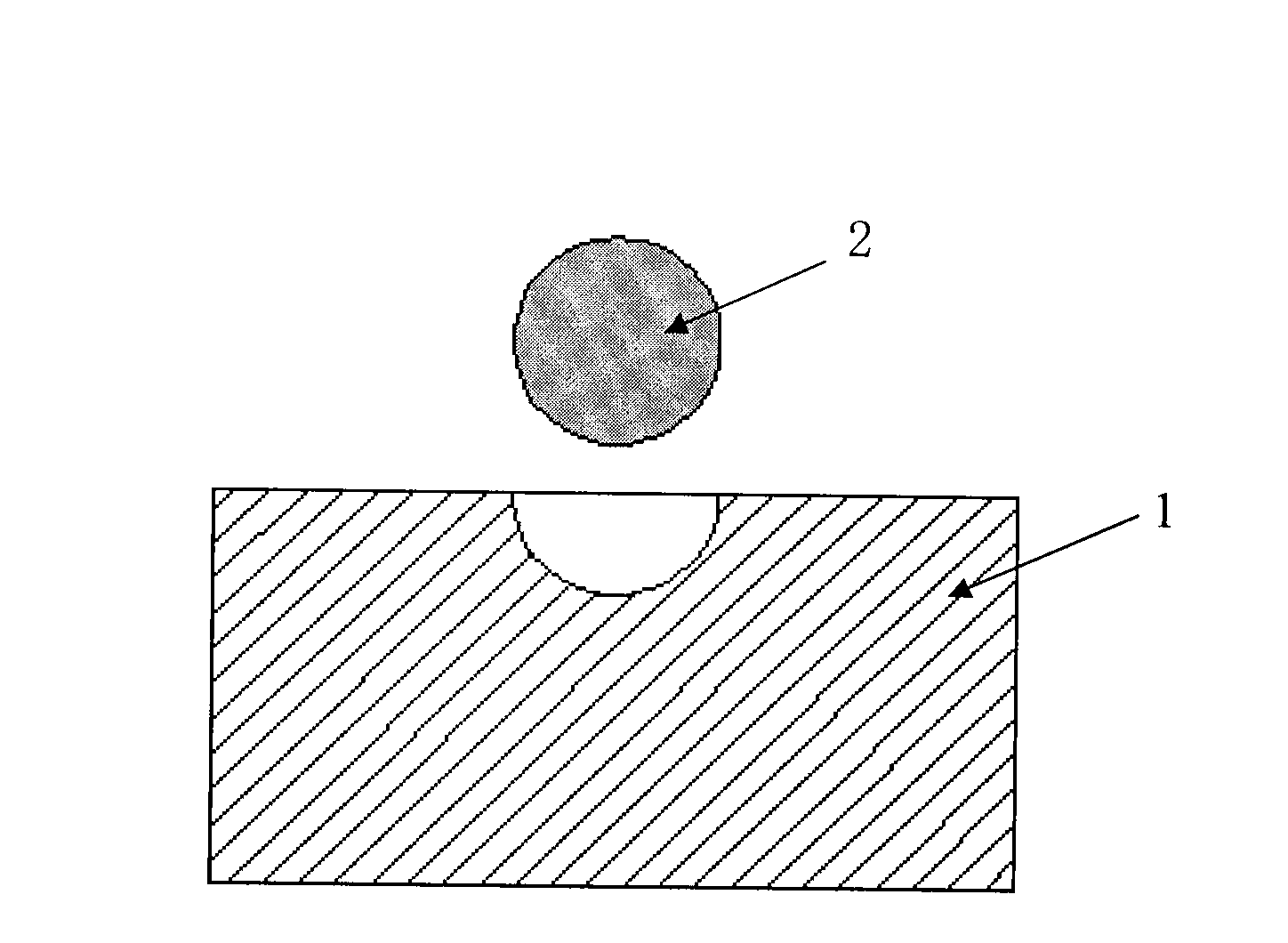 Concentric sphere and its manufacturing method