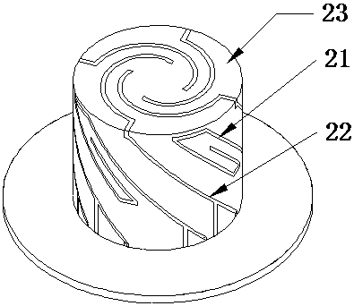 Miniaturized top-loaded double-frequency quadrifilar helix antenna and working method thereof