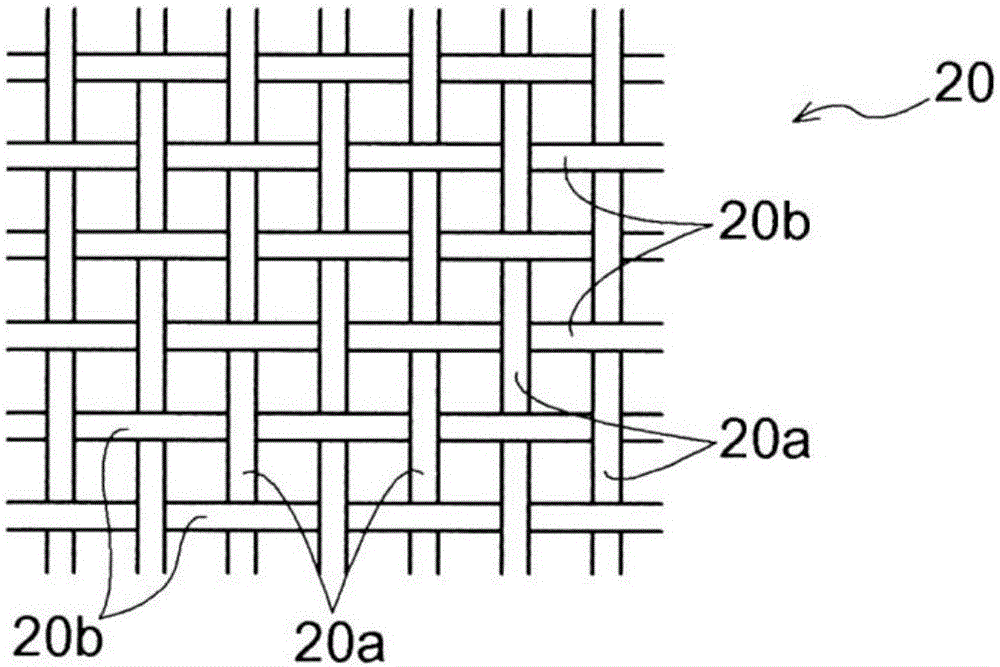 Filter bag structure