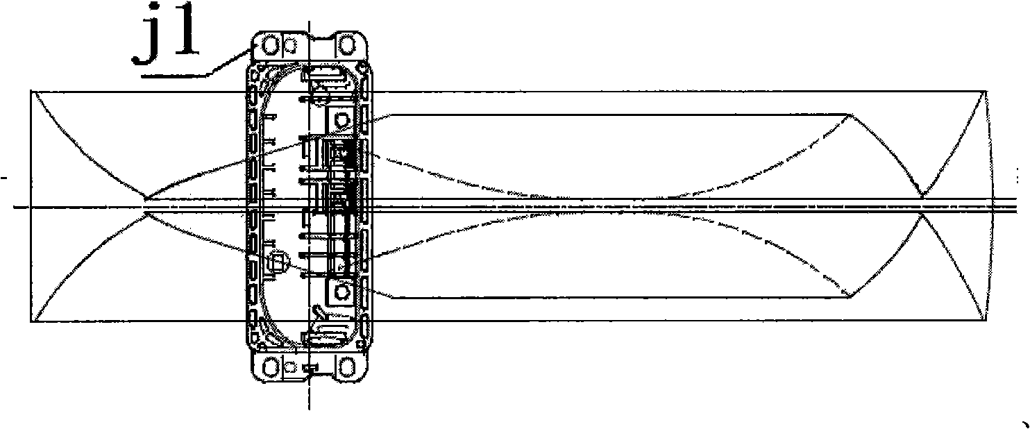 Manual folding method and folding device for air bag