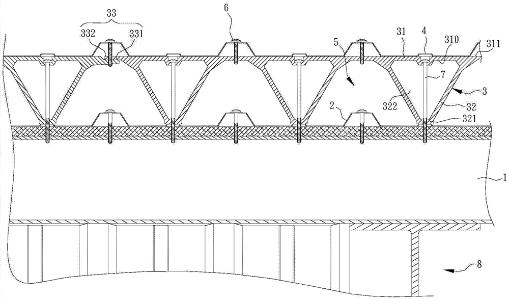 Ventilation and heat insulation structure of roof and walls of building