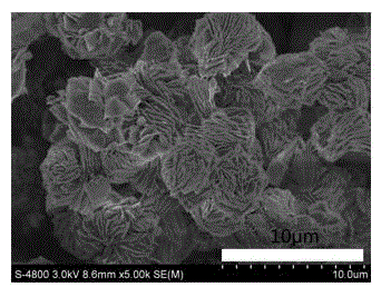 Preparation method for low silicon-aluminum ratio nanosheet flower cluster-like mordenite molecular sieve