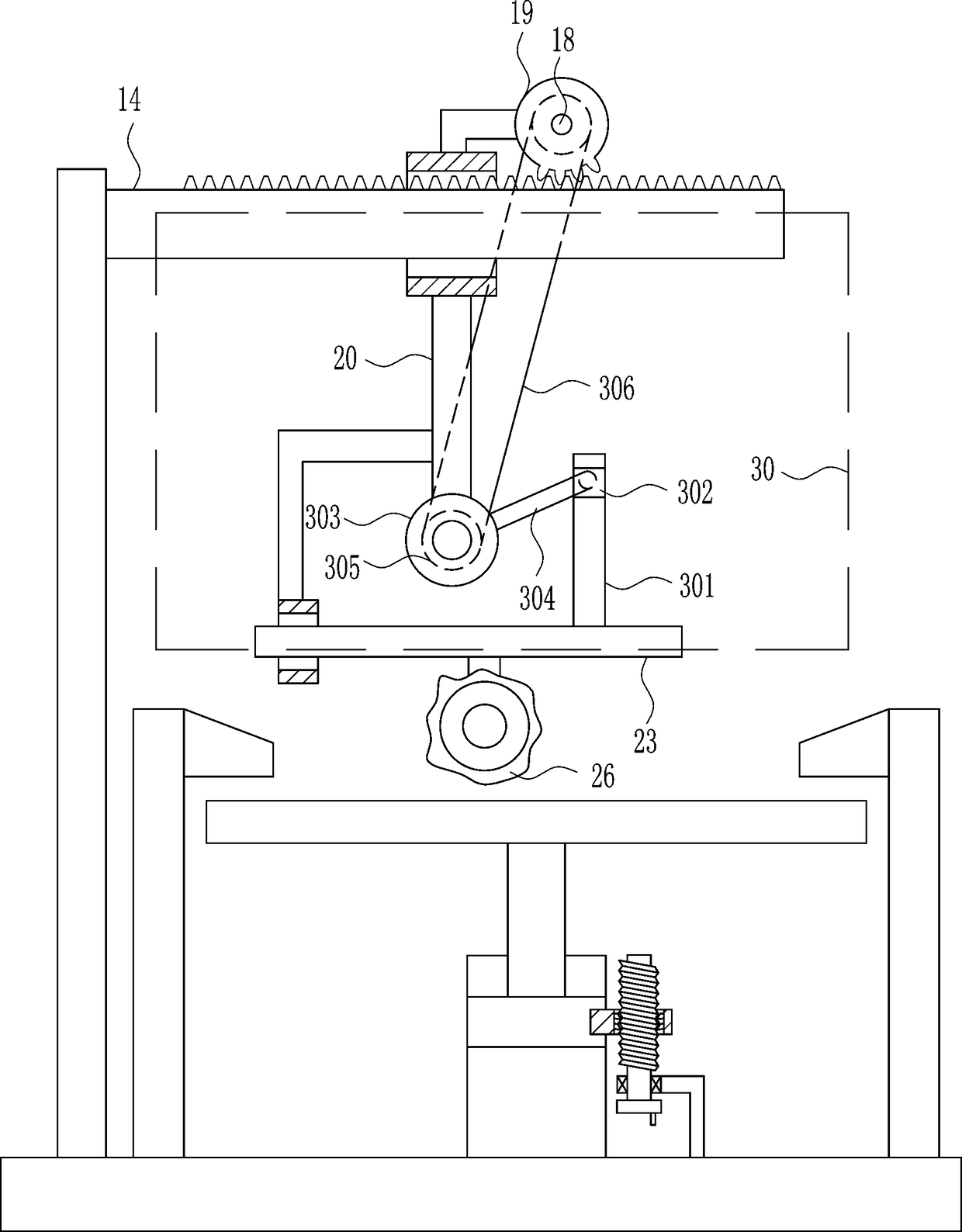 Pole piece dust extraction and powder brushing equipment for lithium battery production and machining