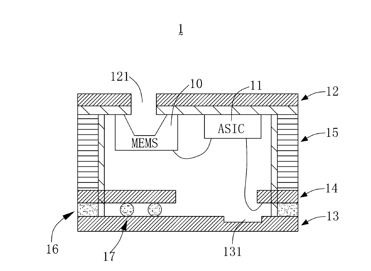 MEMS (micro-electro-mechanical system) microphone and method for manufacturing same