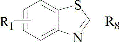 Method for synthesizing 2-substituted benzothiazole derivative