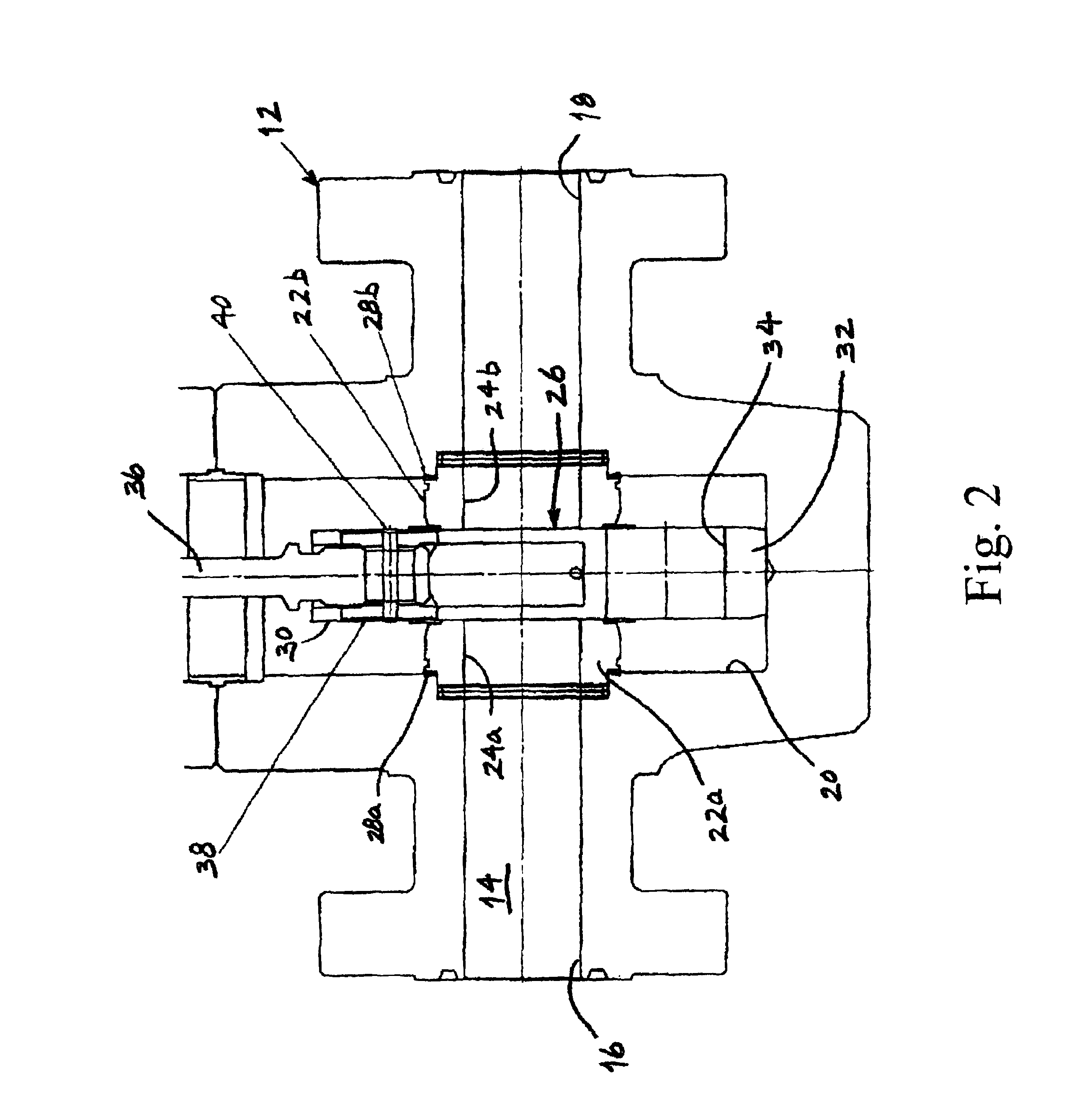 Reduced torque gate valve with roller screw